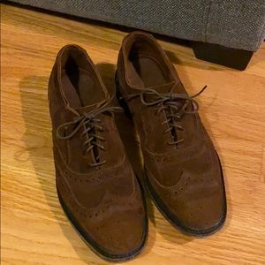 Allen Edmonds CUSTOM Wingtip suede 8.5